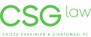CSG law: Chiesa Shahinian & Giantomasi PC